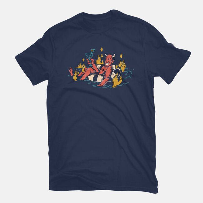 Bathing In Fire-mens premium tee-tdK17