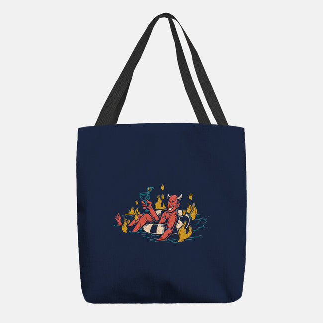 Bathing In Fire-none basic tote bag-tdK17