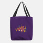 Bathing In Fire-none basic tote bag-tdK17