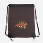 Bathing In Fire-none drawstring bag-tdK17