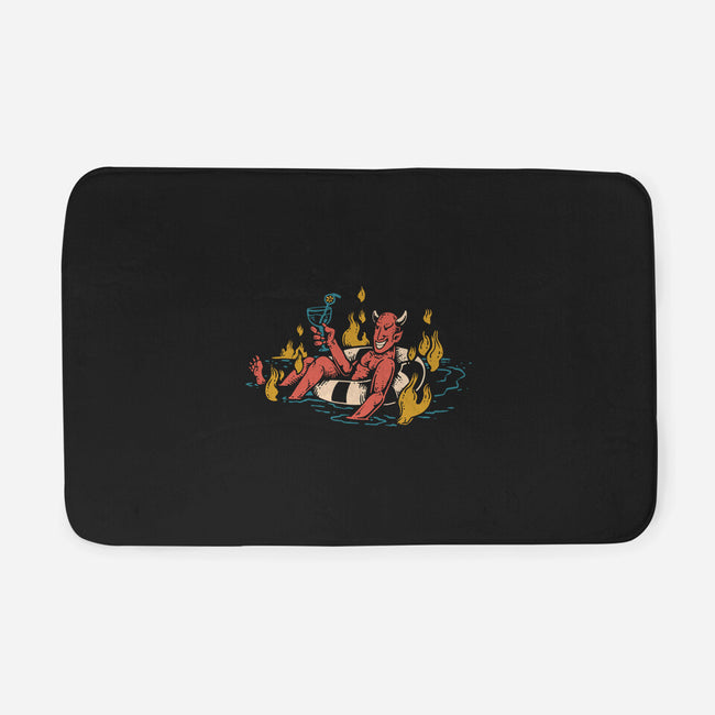 Bathing In Fire-none memory foam bath mat-tdK17