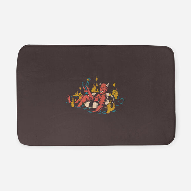 Bathing In Fire-none memory foam bath mat-tdK17