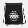 Three-headed Dog-none drawstring bag-Alundrart