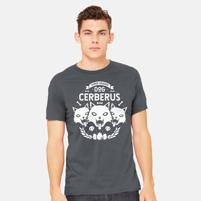 Three-headed Dog-mens heavyweight tee-Alundrart