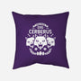 Three-headed Dog-none removable cover w insert throw pillow-Alundrart