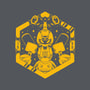 Kabuto Type Robot-none removable cover w insert throw pillow-Alundrart