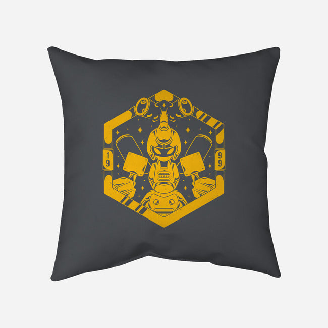 Kabuto Type Robot-none removable cover w insert throw pillow-Alundrart