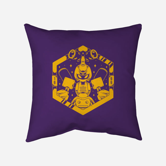 Kabuto Type Robot-none removable cover w insert throw pillow-Alundrart