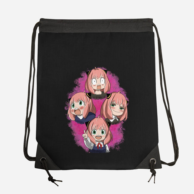 Telepathic Personality-none drawstring bag-nickzzarto