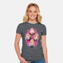 Telepathic Personality-womens fitted tee-nickzzarto