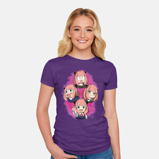 Telepathic Personality-womens fitted tee-nickzzarto