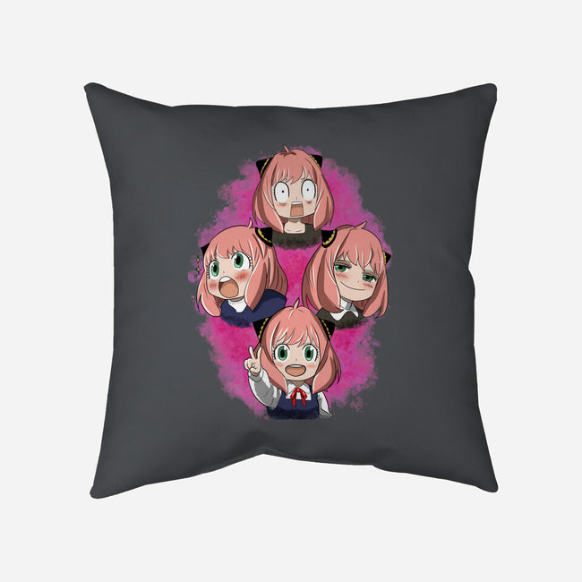 Telepathic Personality-none removable cover w insert throw pillow-nickzzarto
