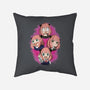 Telepathic Personality-none removable cover w insert throw pillow-nickzzarto