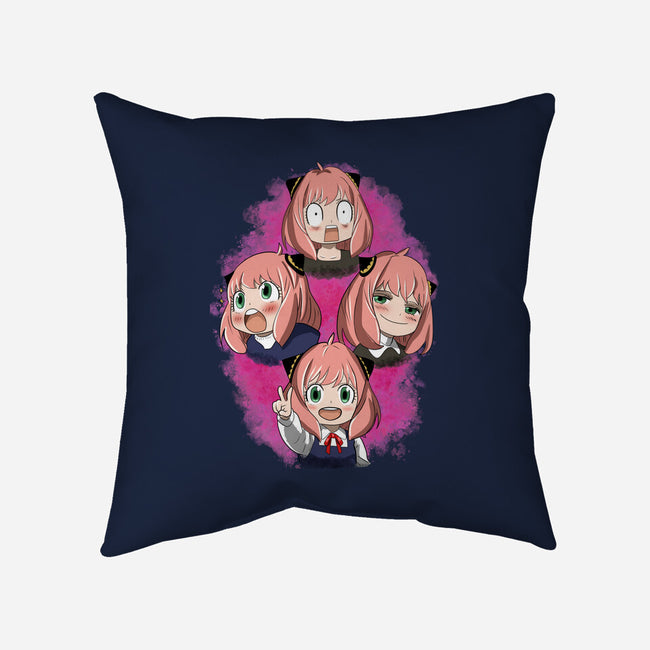 Telepathic Personality-none removable cover w insert throw pillow-nickzzarto