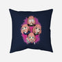 Telepathic Personality-none removable cover w insert throw pillow-nickzzarto