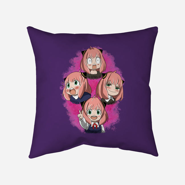 Telepathic Personality-none removable cover w insert throw pillow-nickzzarto