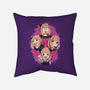 Telepathic Personality-none removable cover w insert throw pillow-nickzzarto