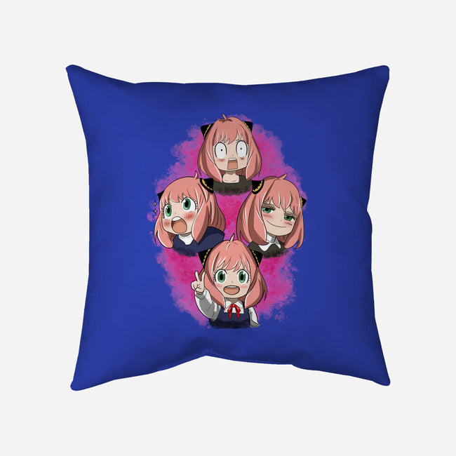 Telepathic Personality-none removable cover w insert throw pillow-nickzzarto