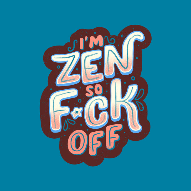 I'm Zen-none zippered laptop sleeve-tobefonseca