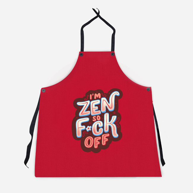 I'm Zen-unisex kitchen apron-tobefonseca