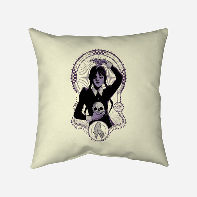 Full Of Woe-none removable cover throw pillow-Hafaell
