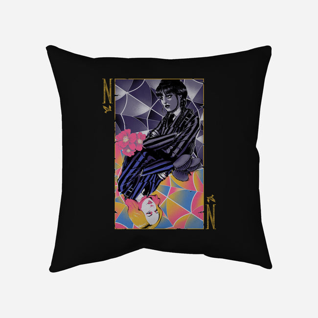 Beautiful Contrast-none removable cover throw pillow-Hafaell