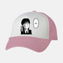 Impassive Girl-unisex trucker hat-Raffiti
