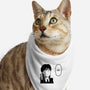 Impassive Girl-cat bandana pet collar-Raffiti