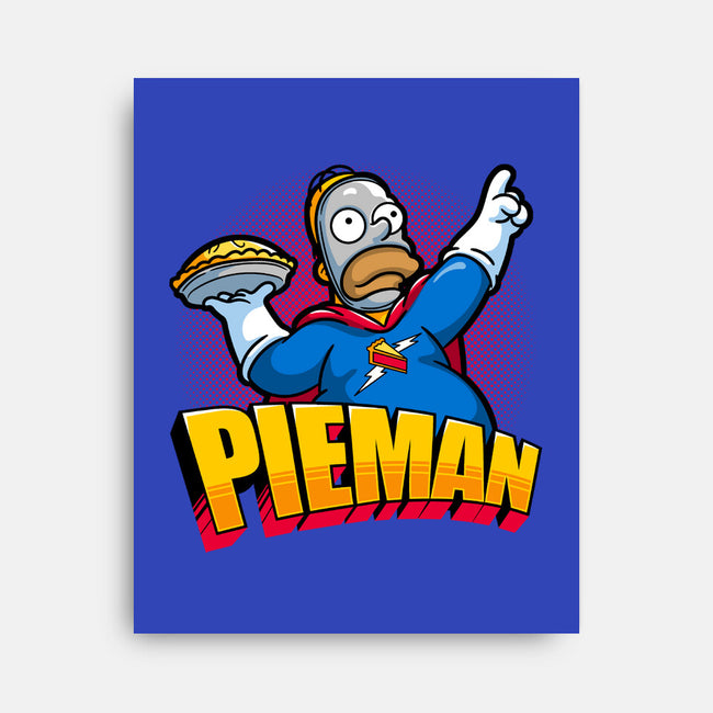 Pieman-none stretched canvas-se7te