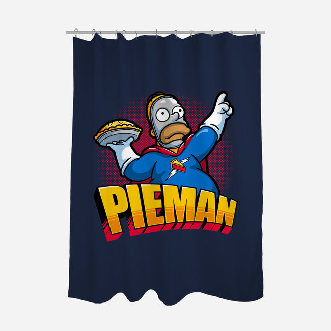 Pieman-none polyester shower curtain-se7te
