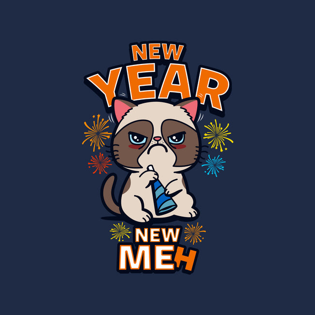 New Year New Meh-unisex basic tee-Boggs Nicolas