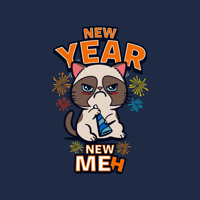 New Year New Meh-cat basic pet tank-Boggs Nicolas