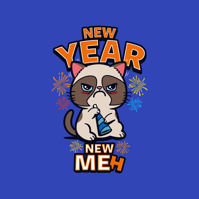 New Year New Meh-mens basic tee-Boggs Nicolas