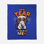 New Year New Meh-none fleece blanket-Boggs Nicolas