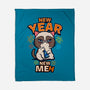 New Year New Meh-none fleece blanket-Boggs Nicolas