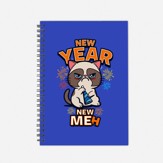 New Year New Meh-none dot grid notebook-Boggs Nicolas