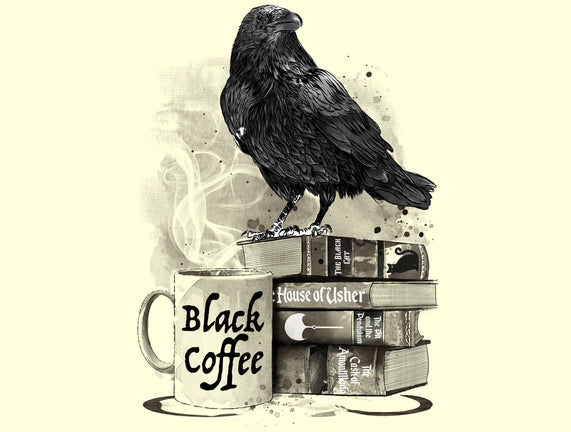 Coffee, Raven And Poe