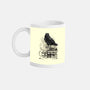 Coffee, Raven And Poe-none mug drinkware-DrMonekers