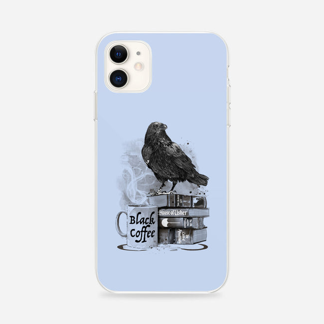 Coffee, Raven And Poe-iphone snap phone case-DrMonekers