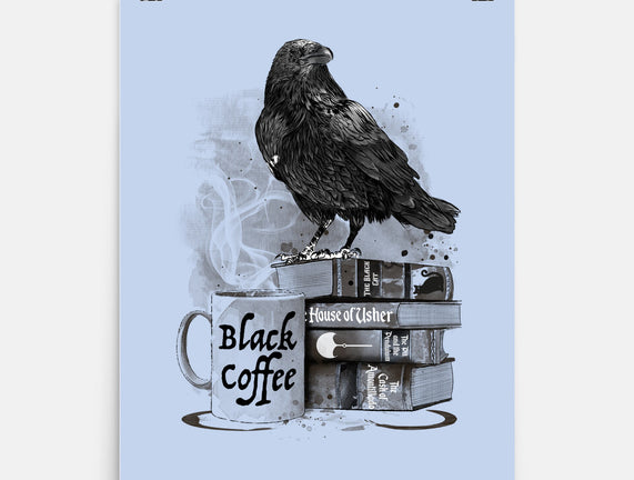 Coffee, Raven And Poe