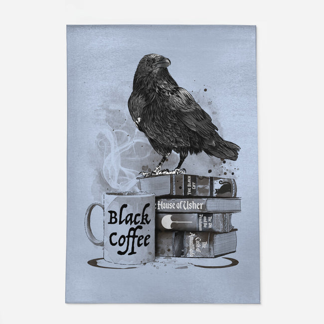 Coffee, Raven And Poe-none indoor rug-DrMonekers
