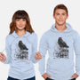 Coffee, Raven And Poe-unisex pullover sweatshirt-DrMonekers