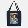 King Of The Monsters Vs Megazord-none basic tote bag-DrMonekers