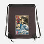 King Of The Monsters Vs Megazord-none drawstring bag-DrMonekers