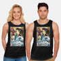 King Of The Monsters Vs Megazord-unisex basic tank-DrMonekers