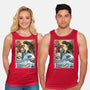 King Of The Monsters Vs Megazord-unisex basic tank-DrMonekers