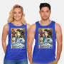 King Of The Monsters Vs Megazord-unisex basic tank-DrMonekers