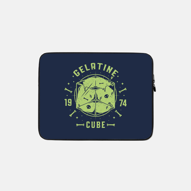 Gelatine Cube-none zippered laptop sleeve-Alundrart