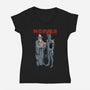Diplomatic Solution-womens v-neck tee-Hafaell