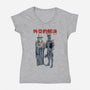 Diplomatic Solution-womens v-neck tee-Hafaell